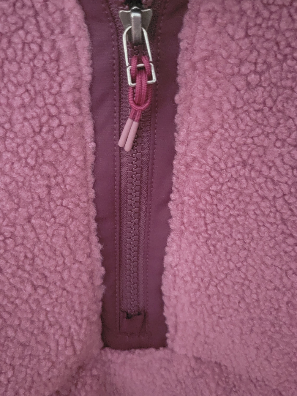 Cotopaxi Bacano Fleece Quarter-Zip Pullover Fig and Blackberry NWT XL (See Pics) - Picture 7 of 9